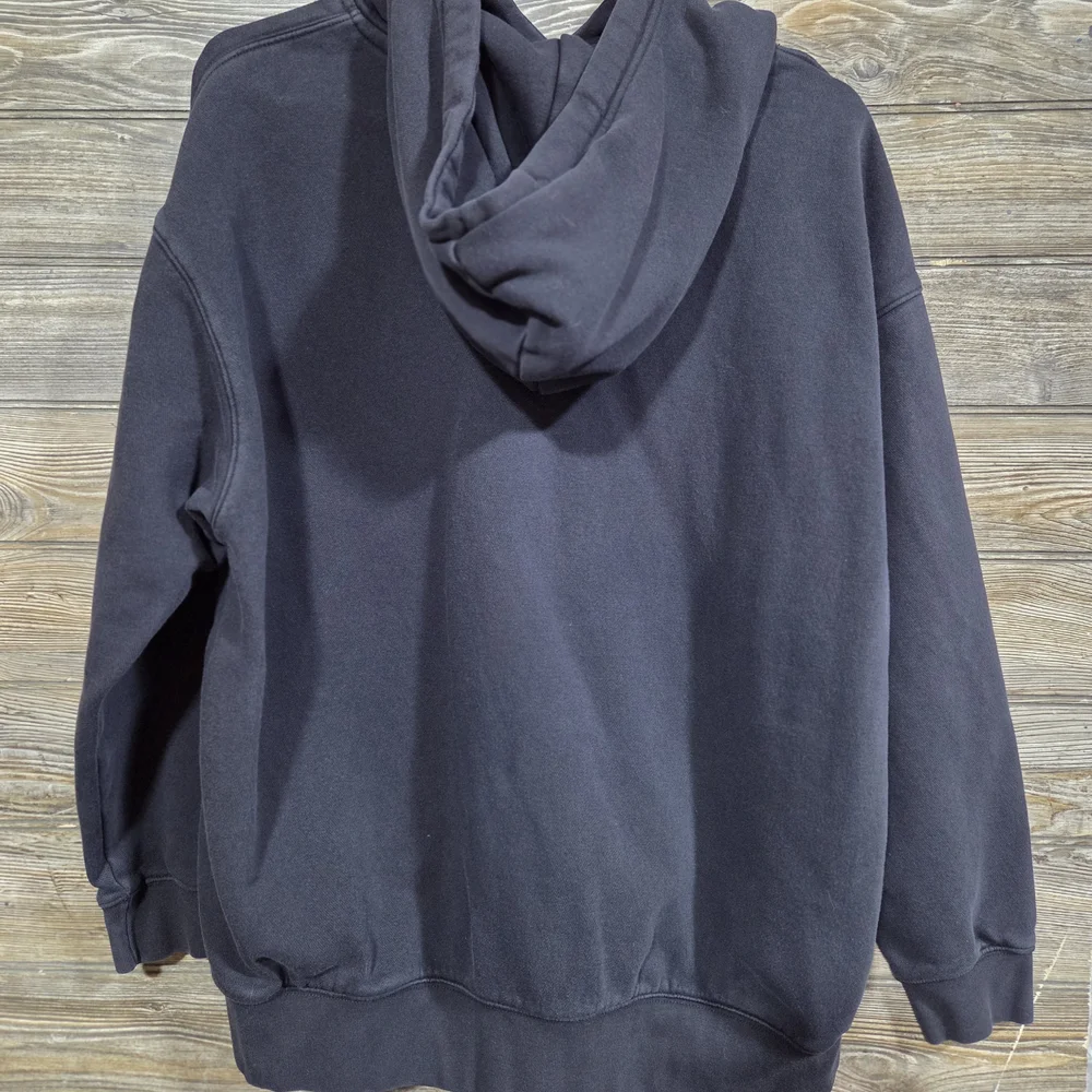 Nike Men's Charcoal Gray Swoosh Pullover Hoodie Size Medium